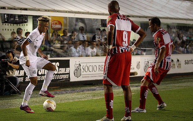 Neymar santos Botafogo_SP (Foto: Lucas Baptista / Agência Estado)