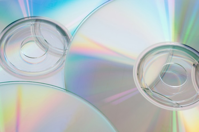 Cds e DVD (Foto: Pond5)