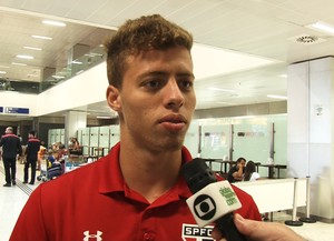 Lucas Fernandes concede entrevista ao globoesporte.com