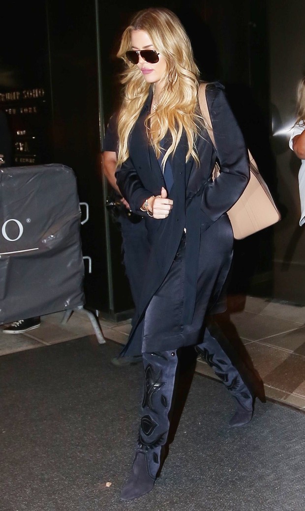 X17 - Khloe Kardashian  em Nova York, nos Estados Unidos (Foto: X17online/ Agência)
