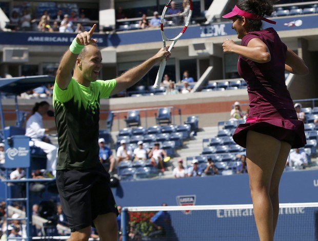 tenis bruno soares sania mirza us open (Foto: Reuters)
