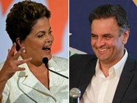 Dilma e Aécio (Foto: Evaristo Sá/AFP; Evelson de Freitas/Estadão Conteúdo))