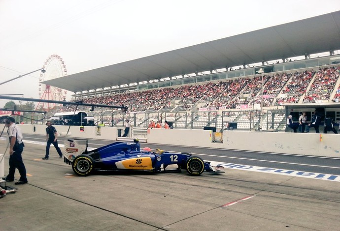 Felipe Nasr Sauber Fórmula 1 GP do Japão 2016 (Foto: Reprodução)