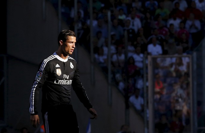 Cristiano Ronaldo Espanyol x Real Madrid Espanhol (Foto: Reuters)