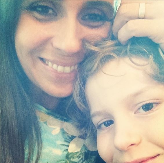 Giovanna Antonelli e filho (Foto: Instagram / Reprodução)