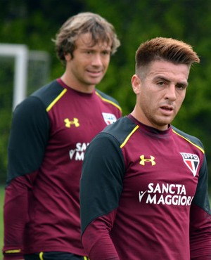 Lugano e Buffarini São Paulo (Foto: Érico Leonan / saopaulofc.net)