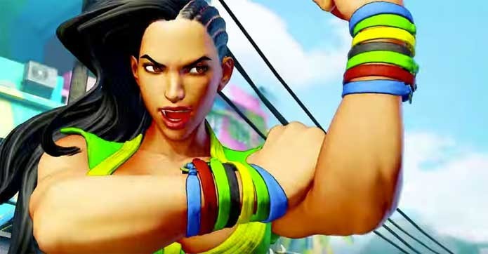 Laura é uma das lutadoras da história de Street Fighter 5 (Foto: Divulgação/Capcom)
