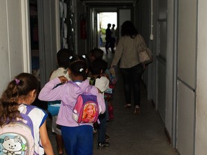 Escola em Salvador, na Bahia (Foto: Egi Santana/G1 BA)
