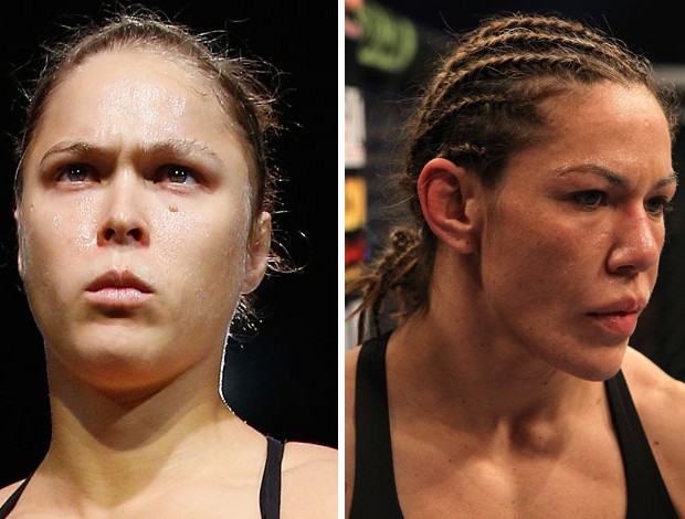 MOntagem UFC Ronda Rousey e Cris Cyborg (Foto: Agência Getty Images)