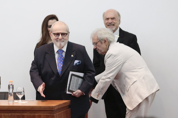 Jó Soares na Academia Brasileira de Letra (Foto: Rafael Cusato/EGO)