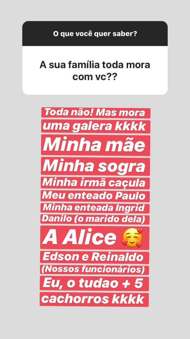 Gracyanne Barbosa responde aos fãs na internet (Foto: Reprodução / Instagram) Gracyanne Barbosa responde aos fãs na internet (Foto: Reprodução / Instagram)