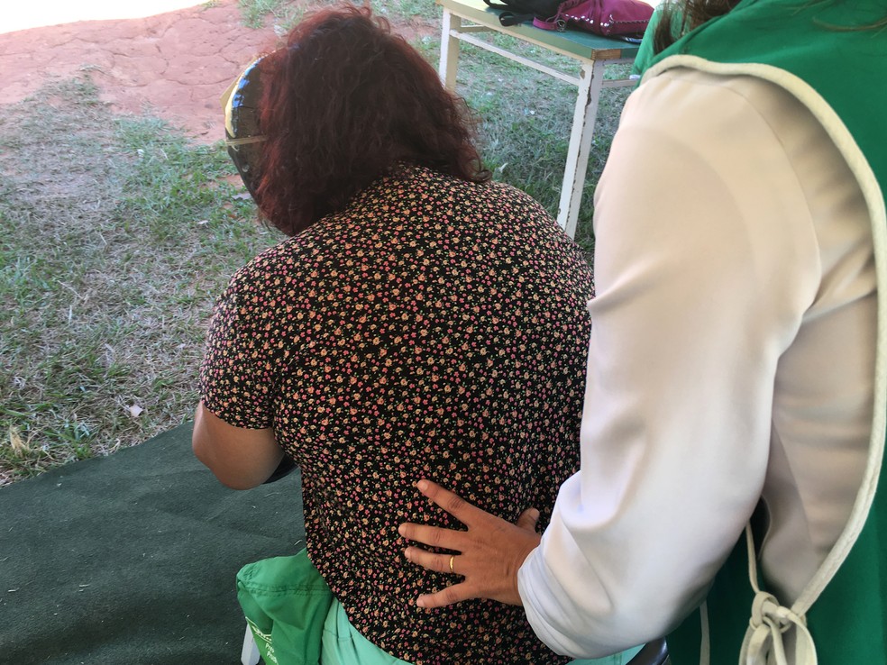 Caminhada pela Vida foi realizada na manhã deste domingo (2), em Presidente Prudente (Foto: Stephanie Fonseca/G1)