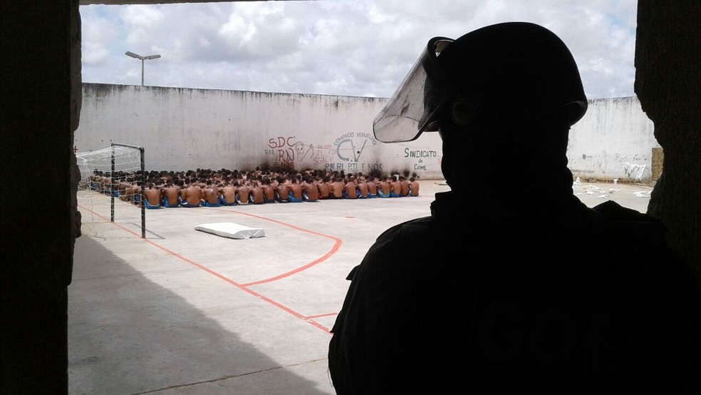 Após concurs,o agentes reforçarão segurança nas penitenciárias do estado  (Foto: Divulgação/Sejuc)