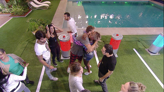 Daniel vence prova do líder Tarde casa 28_01 (Foto: TV Globo)