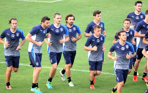 Treino Itália (Foto: Andre Durão)