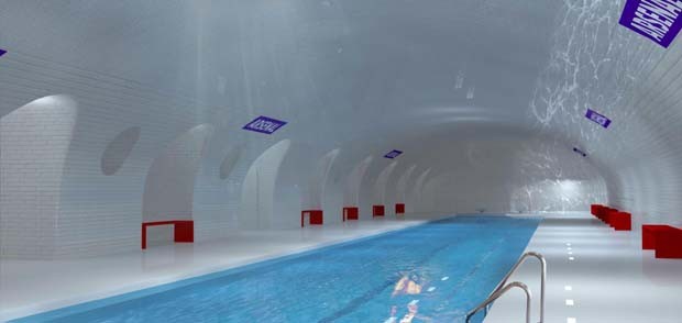 Campanha propõe transformar estações de metrô abandonadas em baladas e piscinas em Paris (Foto: Divulgação)