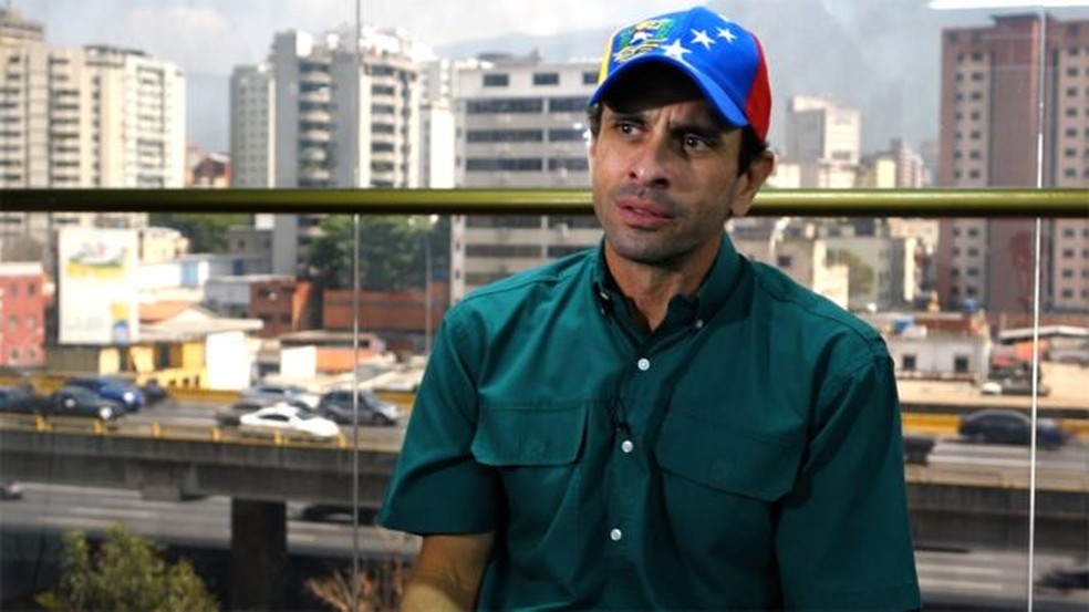 Henrique Capriles está convencido de que a saída para a crise são as eleições (Foto: BBC Mundo)