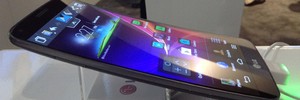Celular com tela curva é lançado por R$ 2,7 mil (Gustavo Petró/G1)
