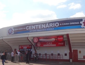 Estádio Centenário estará lotado para inter x Juventude no domingo (Foto: Hector Werlang/Globoesporte.com) Estádio Centenário estará lotado para inter x Juventude no domingo (Foto: Hector Werlang/Globoesporte.com)