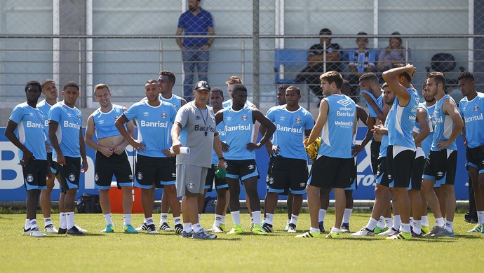 James freitas grupo grêmio (Foto: Lucas Uebel/Grêmio)
