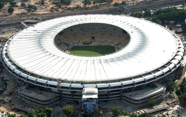 Maracanã estádio obras Copa 2014 (Foto: AFP)