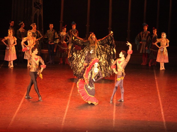 Apresentação do balé 'O Lago dos Cisnes' (Foto: Sheila Guimarães/ Theatro Municipal) Apresentação do balé 'O Lago dos Cisnes' (Foto: Sheila Guimarães/ Theatro Municipal)