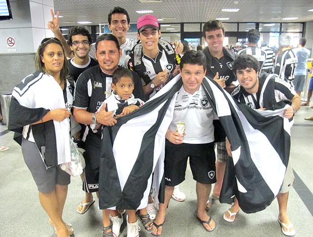 Torcida Botafogo Salvador (Foto: André Casado / Globoesporte.com)