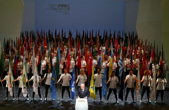 Joseph Blatter - Congresso da Fifa (Foto: Reuters)