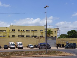 Fachada do Complexo Penitenciário de Pedrinhas (Foto: César Hipólito/TV Mirante)