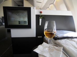 Lufthansa primeira classe (Foto: Divulgação)