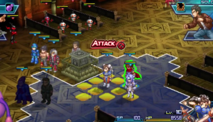 Project X Zone 2 permite ataques combinados (Foto: Divulgação/Bandai Namco)