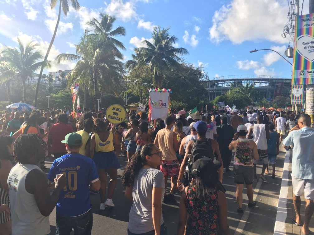 Fotos Confira Imagens Da Edi O Da Parada Gay De Salvador Bahia G