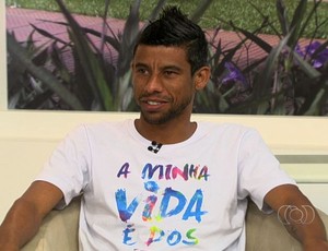 Léo Moura, lateral-direito do Flamengo (Foto: Reprodução/TV Anhanguera)