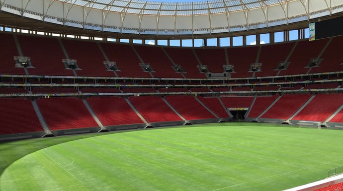 Mané Garrincha, Estádio, Brasília, 2016 (Foto: Lucas Magalhães)