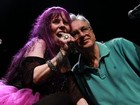 Aos 60 anos, Baby do Brasil canta, dança e se emociona em show 