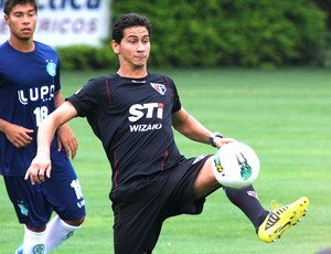 Ganso, treino do São Paulo (Foto: Luis Pires / VipComm)