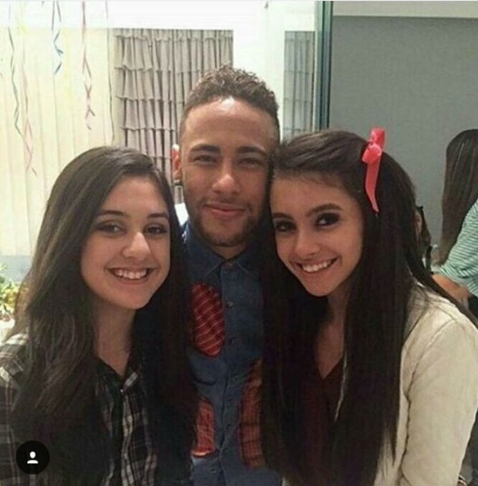 Neymar em festa junina em SC (Foto: Instagram)