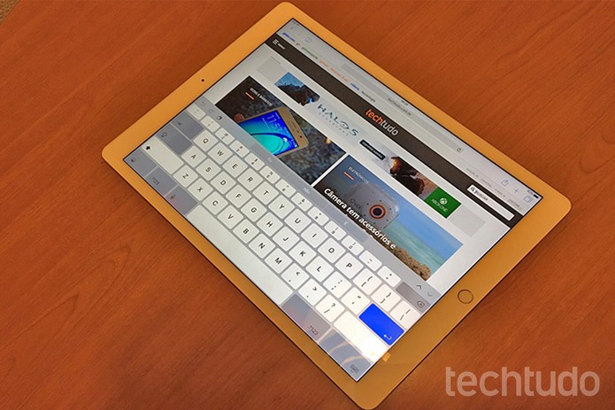iPad Pro (Foto: Thiago Barros/TechTudo) iPad Pro (Foto: Thiago Barros/TechTudo)