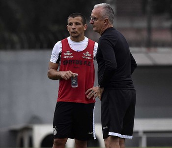 Vecchio e Dorival Júnior, Santos (Foto: Ivan Storti/Santos FC)