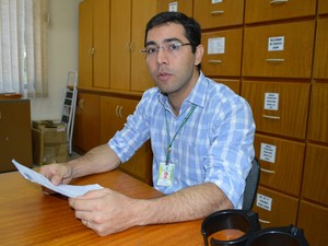 Tiago Paulino Jorge, coordenador do Sisbov em Mato Grosso do Sul (Foto: Anderson Viegas/Do G1 MS)