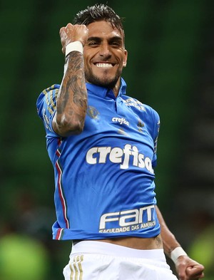 Rafael Marques Palmeiras camisa azul (Foto: Cesar Greco/Ag Palmeiras/Divulgação)