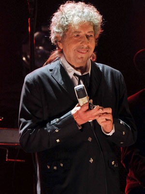 Bob Dylan no Critics' Choice Movie Awards em 2012 (Foto: KEVIN WINTER/GETTY IMAGES NORTH AMERICA/AFP)