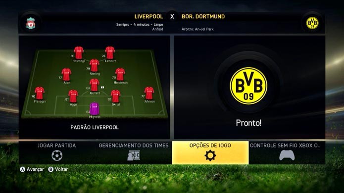 Fifa 15: como personalizar a dificuldade do game (Foto: Reprodução/Murilo Molina)