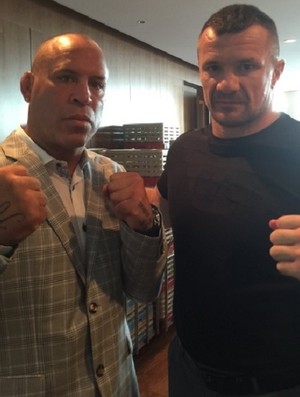 Wanderlei Silva e Mirko Cro Cop (Foto: Reprodução Twitter)
