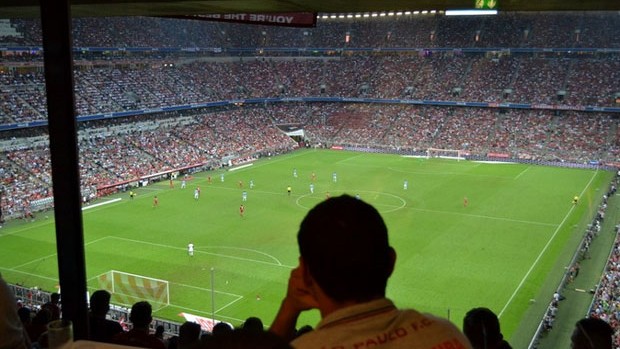 São Paulo jantar Allianz Arena (Foto: Site Oficial/saopaulo.fc.net)