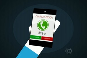 Mãe cria aplicativo que bloqueia celular de filho que não atende ligação (Reprodução/TV Globo)