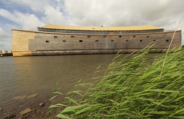 Empresário holandês Johan Huibers construiu uma réplica da Arca de Noé. (Foto: Anoek de Groot/AFP)