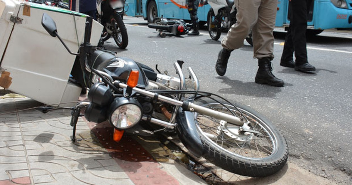 G1 Acidente Entre Motocicletas Deixa Dois Feridos Em João Pessoa