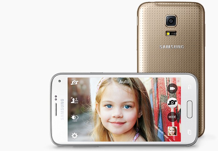 Câmera do Galaxy S5 mini não surpreende em comparação com seu antecessor, S4 Mini (Foto: Divulgação/Samsung) Câmera do Galaxy S5 mini não surpreende em comparação com seu antecessor, S4 Mini (Foto: Divulgação/Samsung)