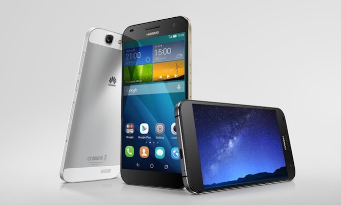 Huawei Ascend G7 tem tela de 5,5 polegadas (Foto: Huawei Ascend G7 tem tela de 5,5 polegadas)